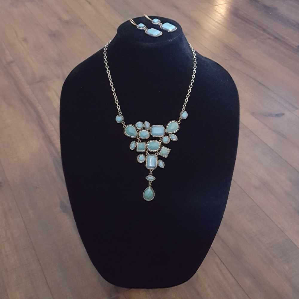 Vintage‎ - Faux Turquoise Statement Set
